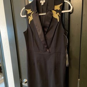 Black cocktail dress
